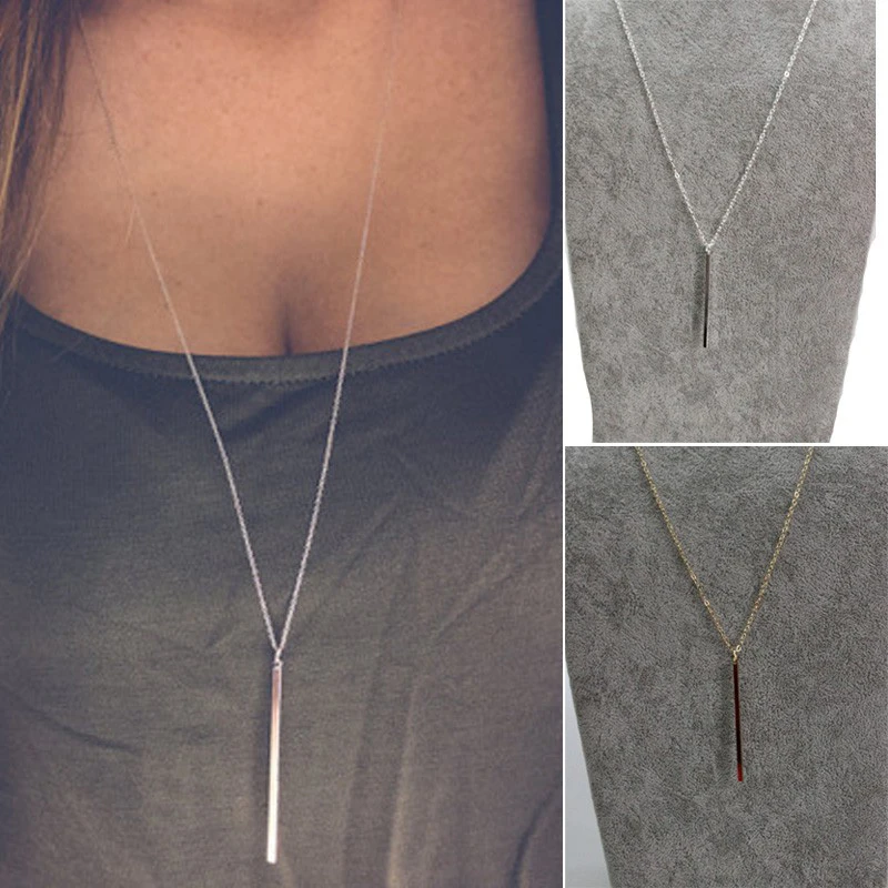 Модное женское ожерелье соблазнительное длинное Позолоченное серебряное