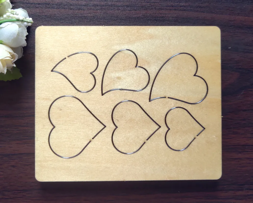 DIY Новая любовь деревянные штампы для скрапбукинга разных размеров/V-311 | Дом и сад