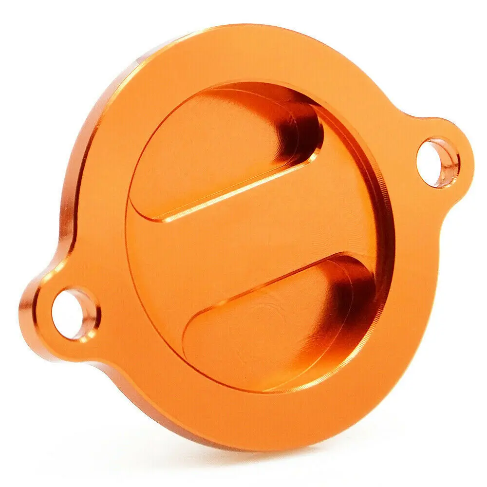 CNC Заготовка Крышка масляного фильтра крышка для KTM SXF XCF EXC-F EXC XCW XCF-W 250 350 450 500 530