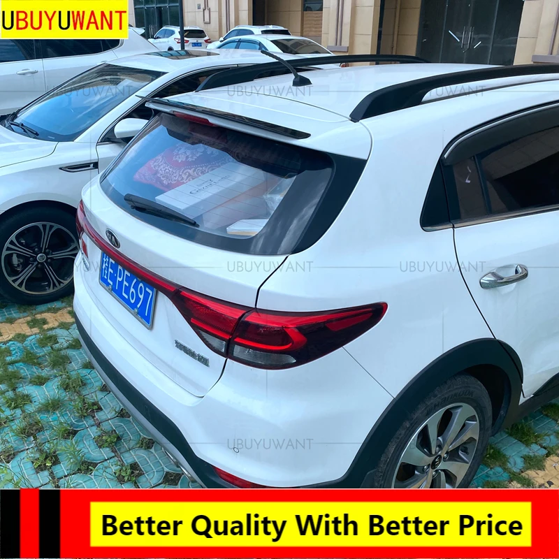 

UBUYWANT Rear Roof Lip Spoiler For 2017-2020 KIA KX CROSS Hatchback Spoiler ABS Plastic Universal Car Tail Wing Decoration