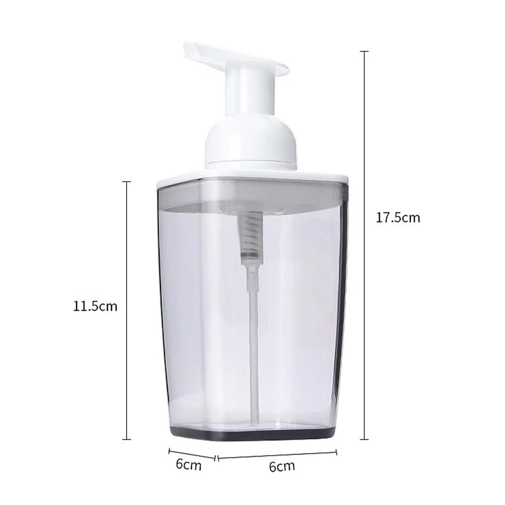 

420ml Refillable Empty Foaming Pump Bottle Liquid Soap Lotion Shampoo Dispenser