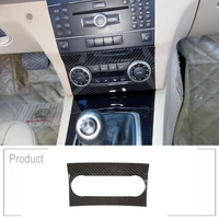 abs style car air conditioner switch decorative frame for mercedes benz glk 260 200 300 2008 2012