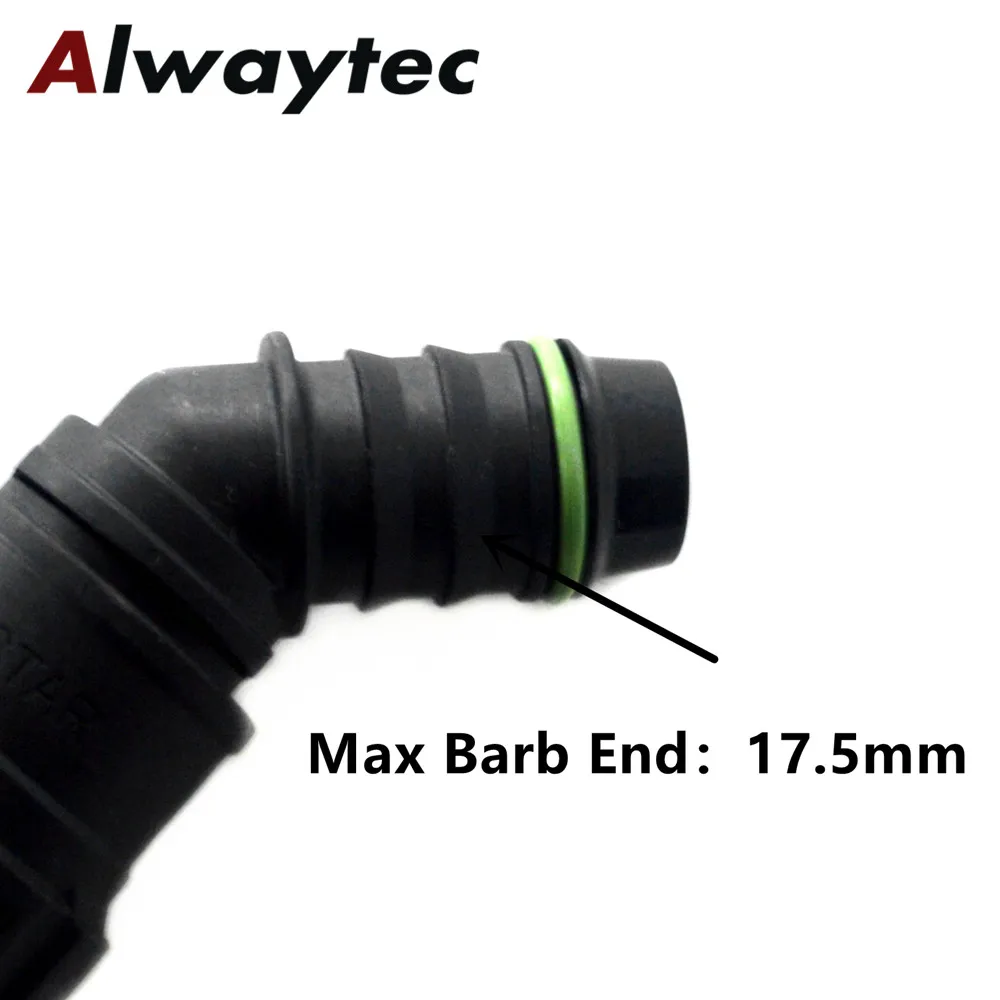 Auto-Kraftstoffleitung, Schnellkupplung, 15,8 mm-ID4, Gummi-Nylon-Ölrohr-Adapter, 5/8 Zoll Trennkupplung für die Automobilindustrie – Detail 6