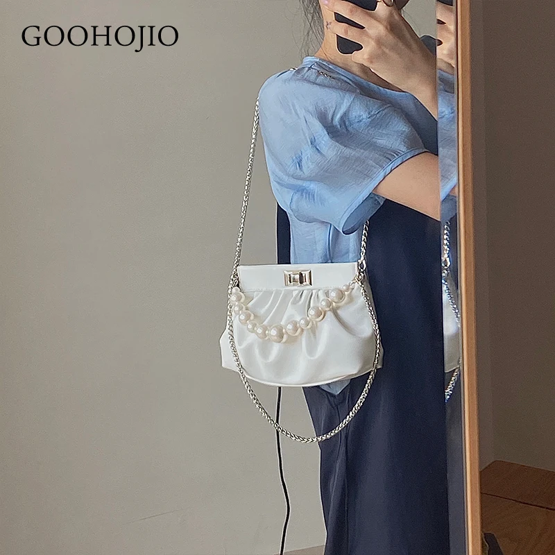 

2021 New Women's Shoulder Bag Fashion Versatile Leisure Chain Wrinkle Texture Women's Handbag Dating Daily Shopping Little