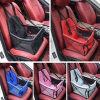 travel dog car seat cover folding hammock pet carriers bag booster protector seat carrying for cats puppy dogs car mat hammock