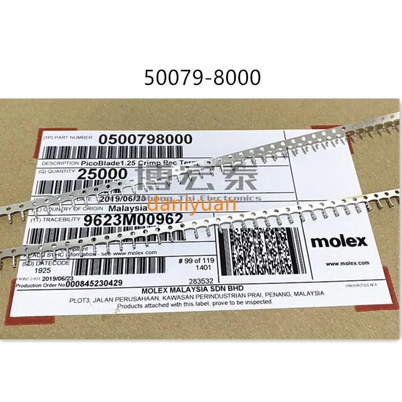 300 шт./лот 50079 8000 500798000 26 28AWG 100% Новый оригинальный|Аксессуары для батарей и ЗУ| |