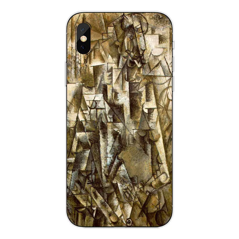 Пабло Пикассо chorando Menina чехол для iphone X XR XS Max 6 5 8 7 mais Caso Pintura A Oleo Casos De Telefone de Жесткий