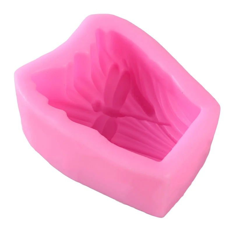 Крошечная форма стрекозы силиконовая для торта паста шоколадная выпечка