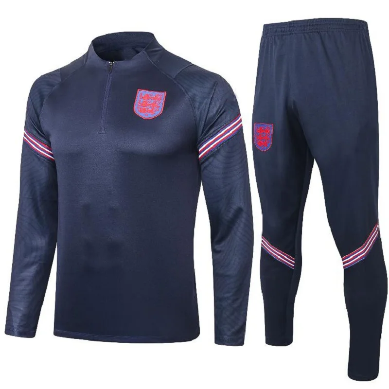 

2020 2021 Men and Kids set Tracksuit Soccer jacket Training suit 20/21 camiseta de futbol Football Jacket Long Zipper Tracksuit