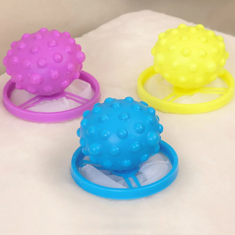 

High Floating Laundry Lint Catcher Lint Remover for Washer Floating Pet Fur Catcher Laundry Reusable UEJ