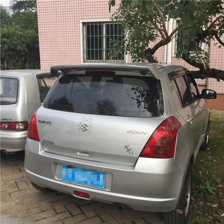 Спойлер для Suzuki Swift высококачественный АБС пластик праймер на заднее крыло