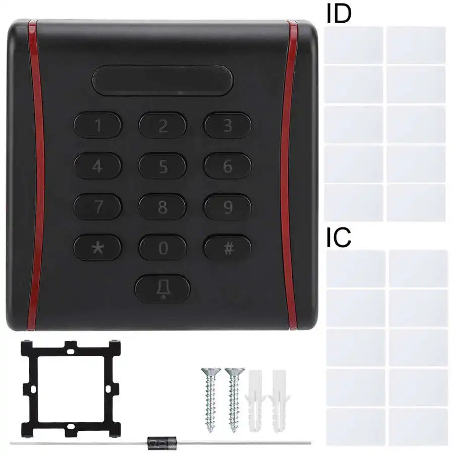 Пароль RFID кард-ридер дверь контроль доступа интерфейс Wiegand клавиатура система ID/IC