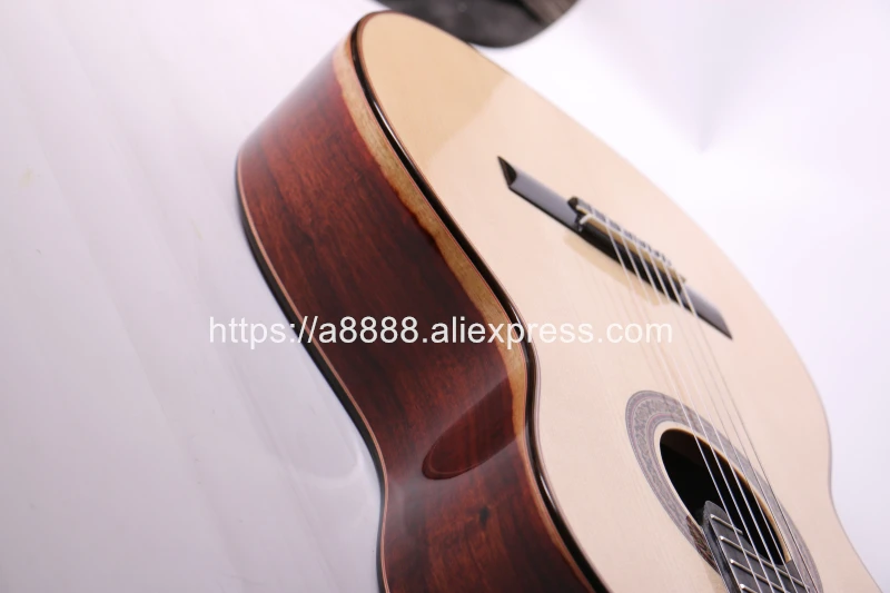 Профессиональная Акустическая классическая гитара ручной работы 39 дюймов