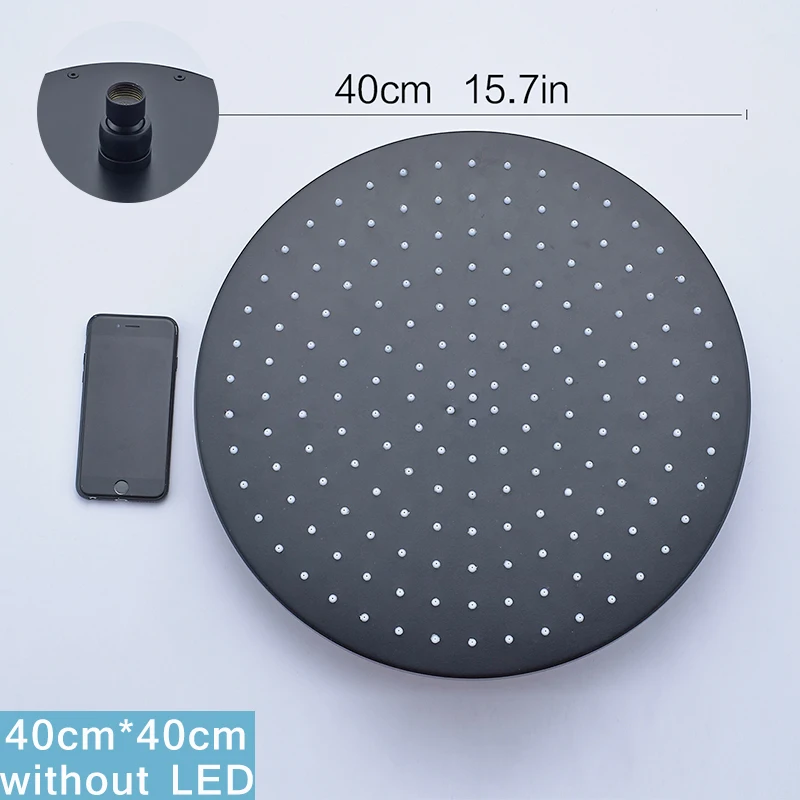 

bathroom accessories Round rainfall function oil rubbed bronze wall mounted big rain shower head