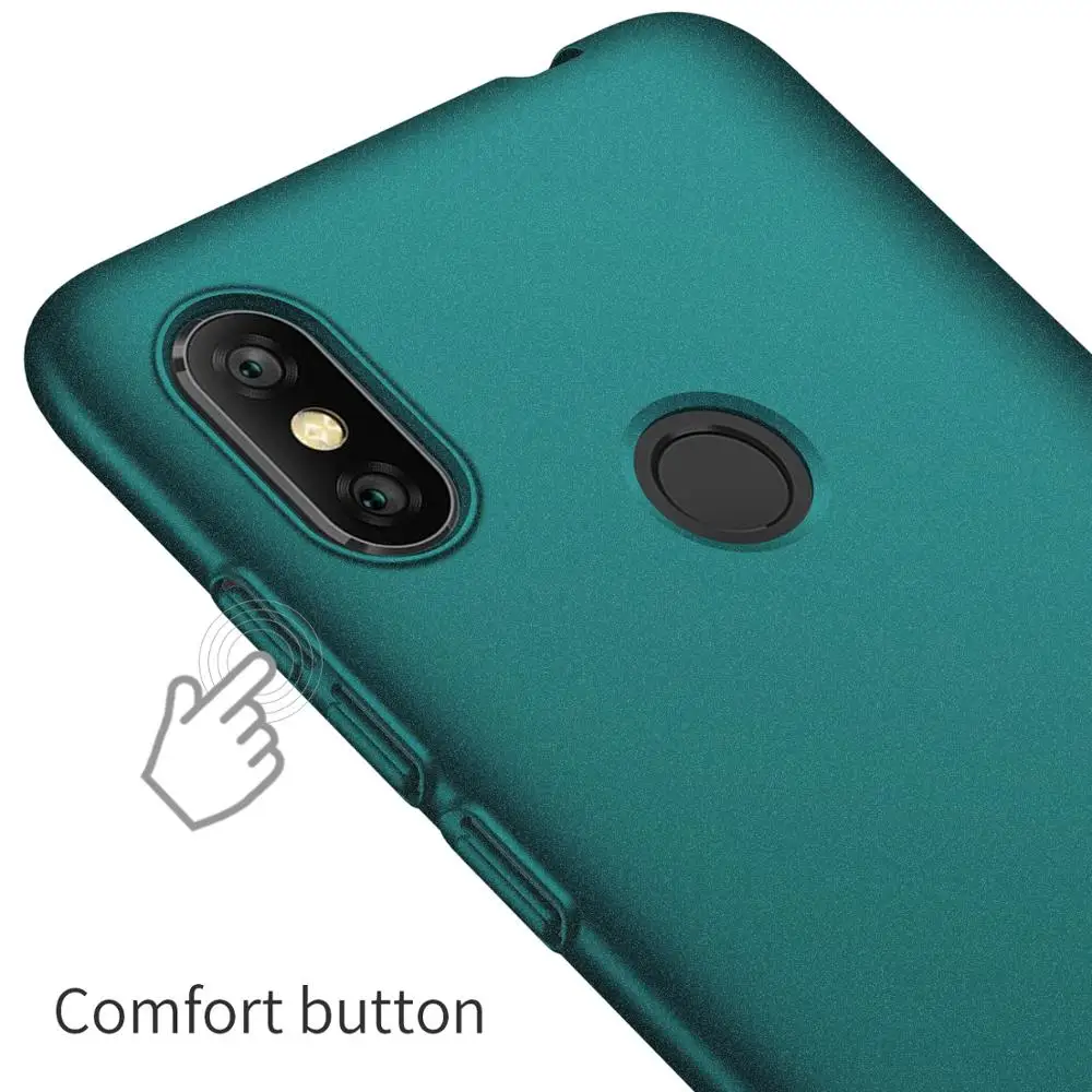 

Case for Redmi Note 6 Pro, Matte Slim Full Protection Cover for Redmi 6 Pro