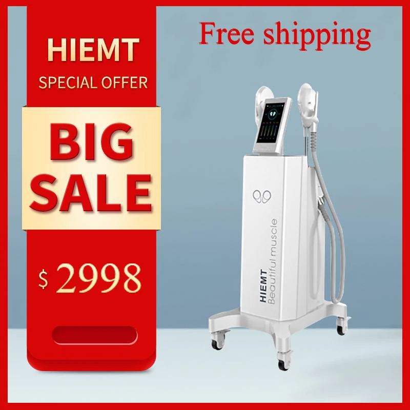 

EMS Sculptor Electromagnetic Muscle Buiding Abs Training Fat Removal Body Slimming Machine Butt Lifting Emslim Instrument