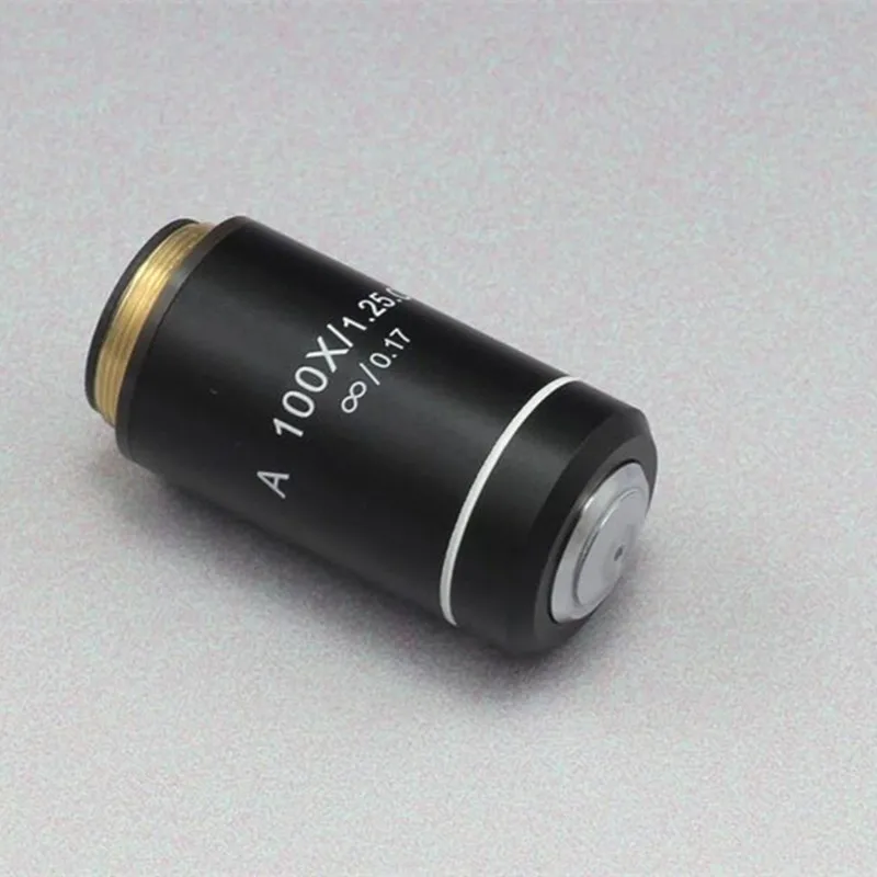100X Бесконечность Биологический микроскоп ахроматическая объективная линза Olympus