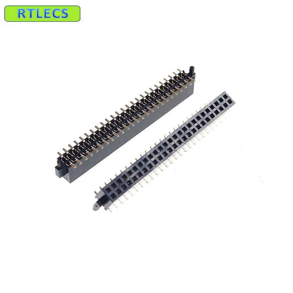 5 шт. 2x25 P 50 pin 1 27 мм штырьковый разъем с колпачками/столбами Двухрядные Прямые SMT /