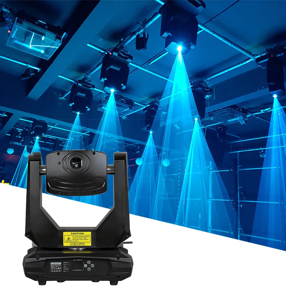 

10W RGB Animation Moving Head Laser Light DMX512 40kpps Scaning Beam Stage Laser Projector For DJ Disco LED Music Party Bar