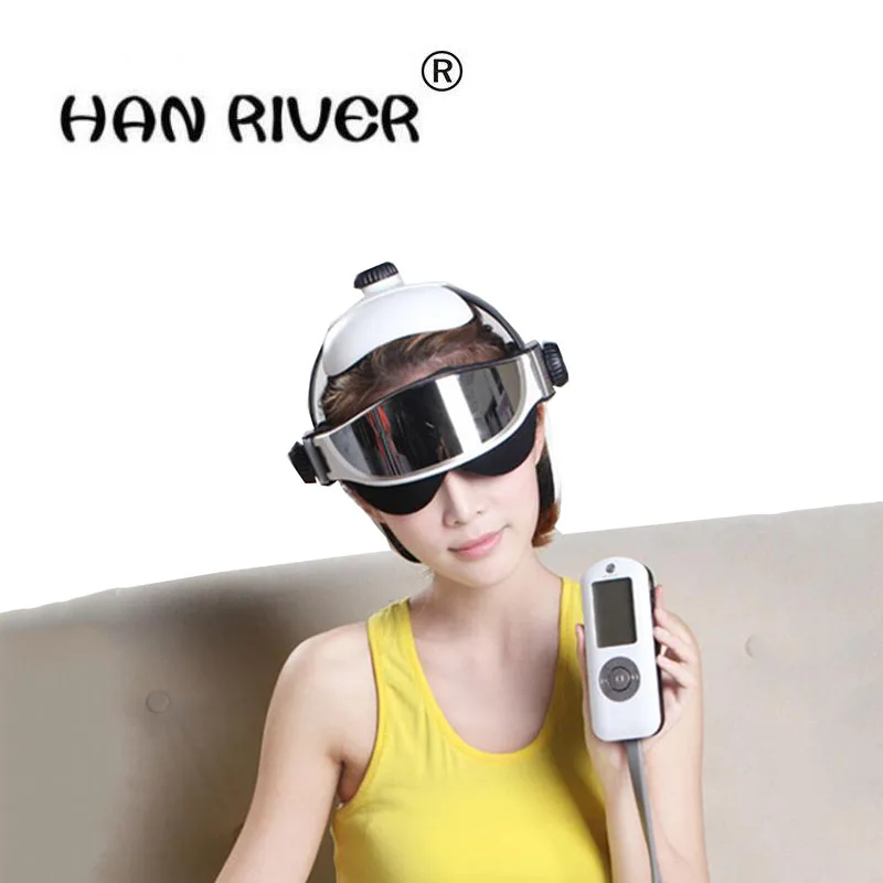 Массажер для головы HANRIVER для снятия стресса, улучшения сна, релаксации, загрузки музыки, интеллектуального массажа высокого давления h0001