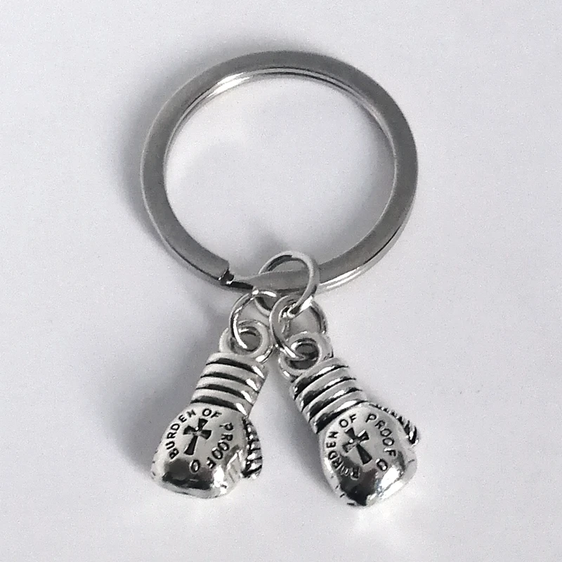 Модный брелок для ключей с подвеской в виде боксерских перчаток спортивный