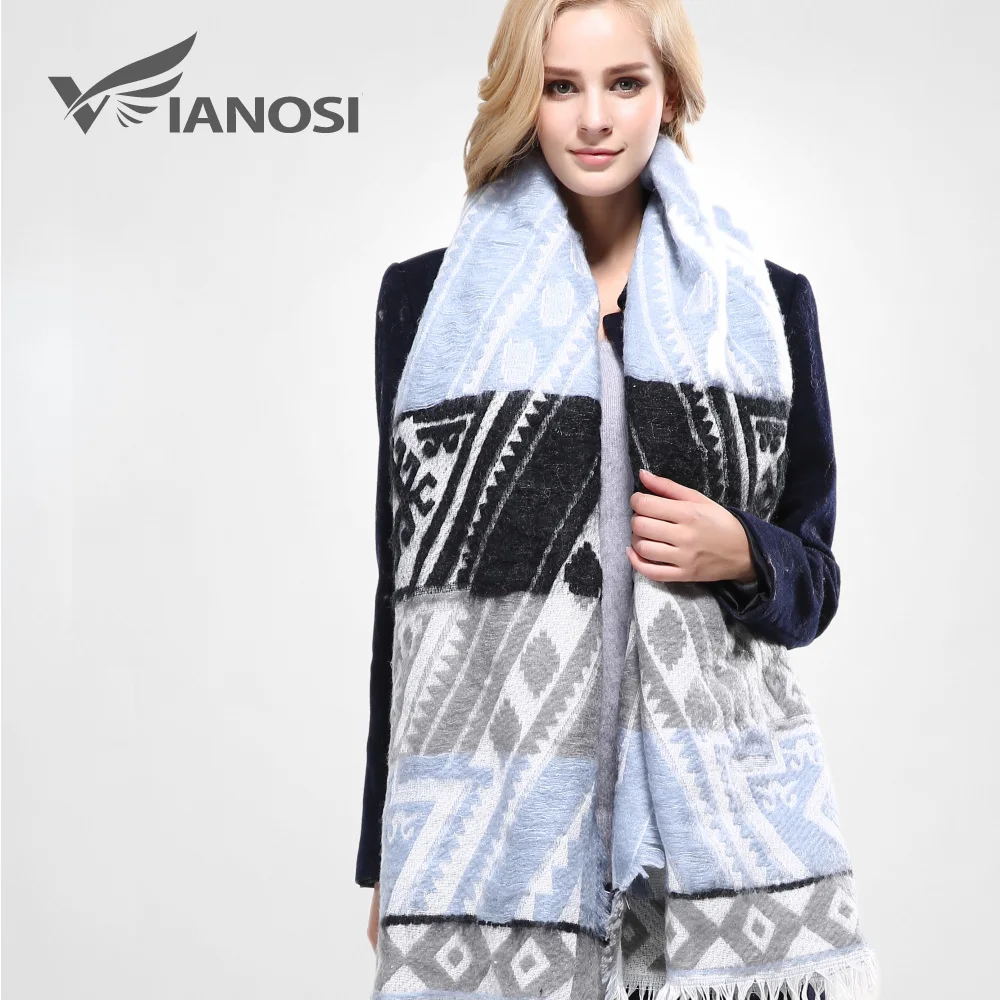 [VIANOSI] распродажа 420 г брендовый шарф женский высококачественный хлопковый и