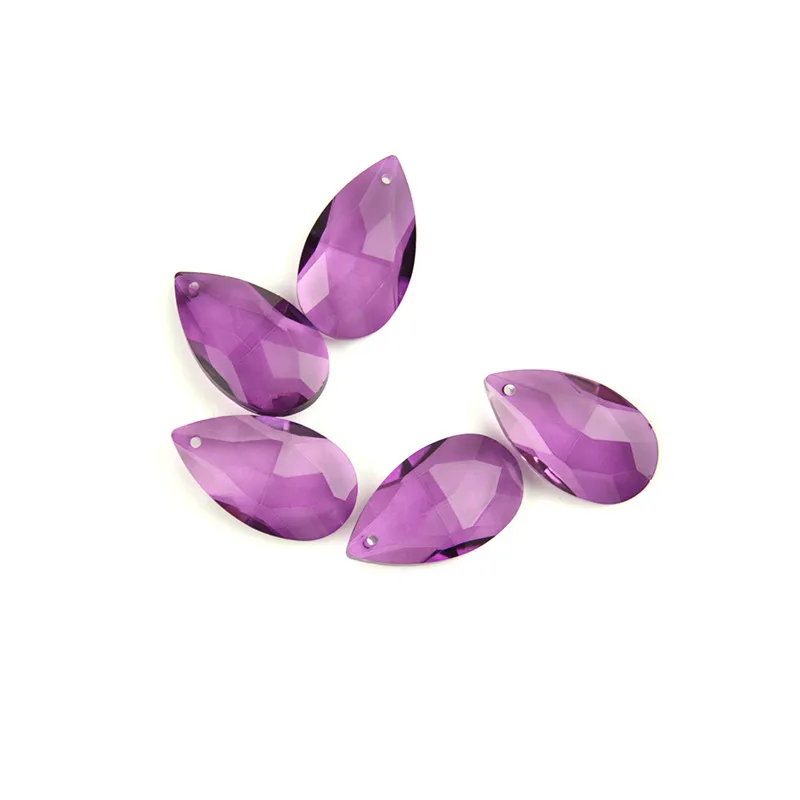 Современные хрустальные люстры 38 мм с подсветкой миндальная лампа разные цвета