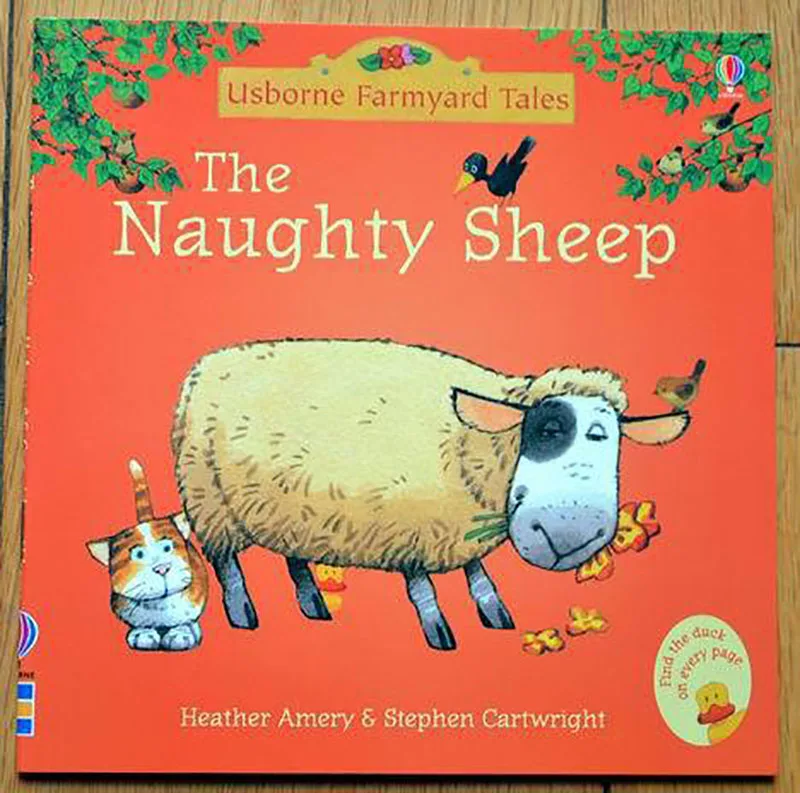 Отправка в случайном порядке 5 книг/набор Usborne Лучшие книги для картин детская