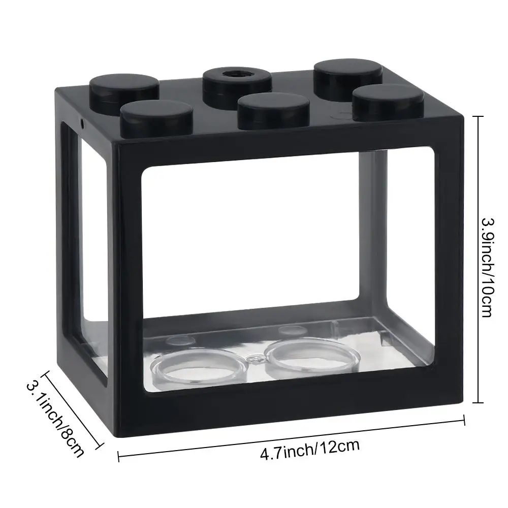 Аквариум подарки строительный блок новый орнамент бета аквариум мини аксессуары