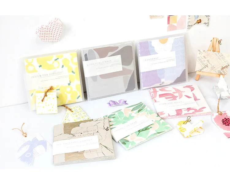 40 листов/упаковка винтажная бумажная наклейка лунный свет подарок сделай сам