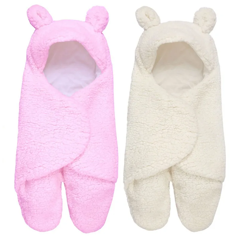 0 6 м зима Новорожденные Девочки Мальчики постельные принадлежности Прием одеяло