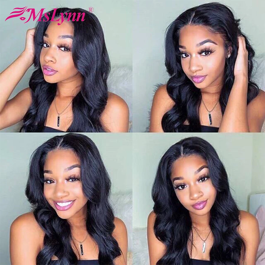 

Body Wave Bundles Human Hair Bundles Hair Weaves Brazilian Hair Weave Bundles 8-28 inches Remy Mslynn Hair Extension