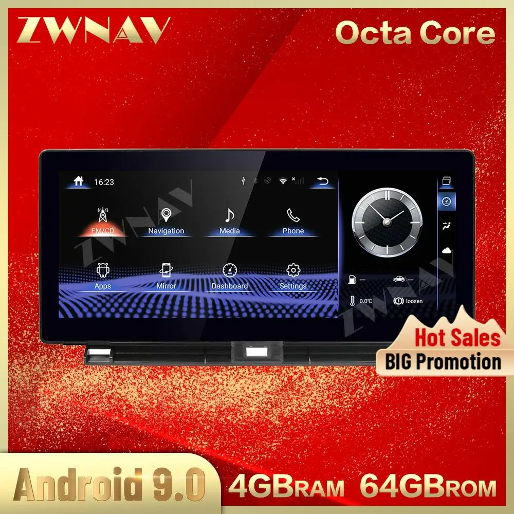 

4G+64G 10.25" Android 9.0 Car Multimedia Player For lexus NX 2014 2015 2016 car GPS Navigation WIFI Audio Radio stereo head unit