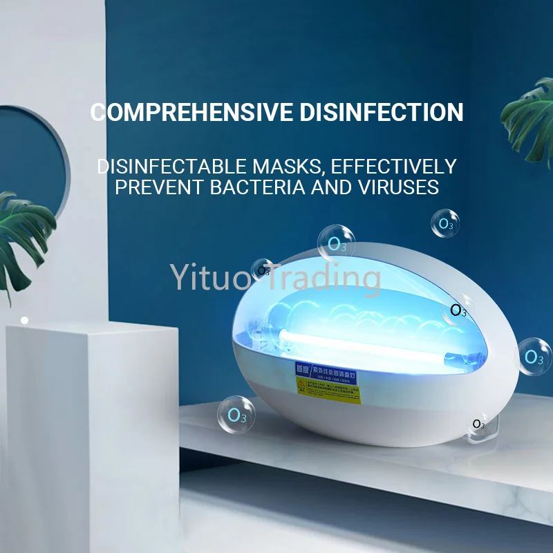 

Ultraviolet Ozone Disinfection Lamp Household Sterilization Lamp Portable Indoor Mite Removal Lamp Disinfection Lamp