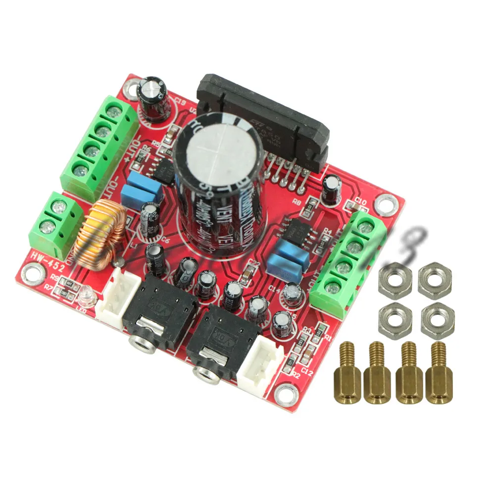 TDA7850 4X50W автомобильный аудио усилитель мощности плата модуль BA3121 Denoiser DC 12V| |