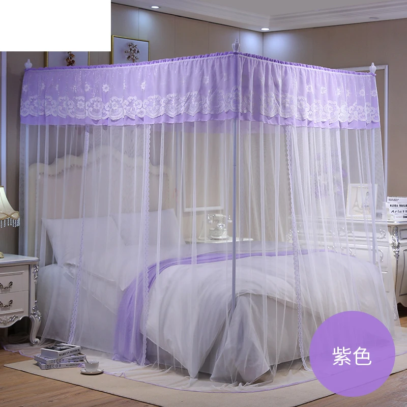 Принцесса ветер пол москитная сетка три двери с толстым шифрованием кронштейн