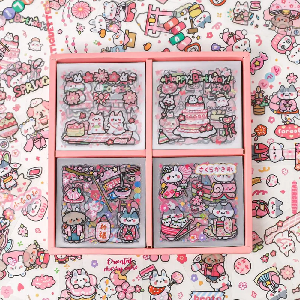 

Album Decorative Life Daily Planner Animal Diary Handbook Stationery Sticker School Supplies DIY Cartoon Sticker