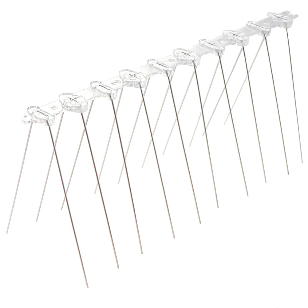 

1pcs Stainless Steel 25cm Bird Repellent Spikes Anti Pigeon Nail Bird Deterrent Tool For Pigeons Owl Small Birds Fence