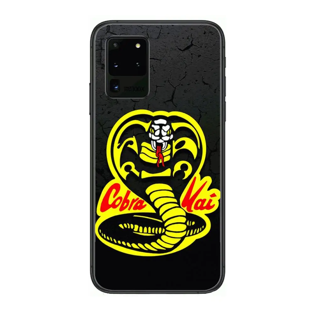 

Cobra Kai Case study Phone cover hull For SamSung Galaxy S 6 7 8 9 10 20 21 Plus Edge E note 5G Lite Ultra black soft bumper