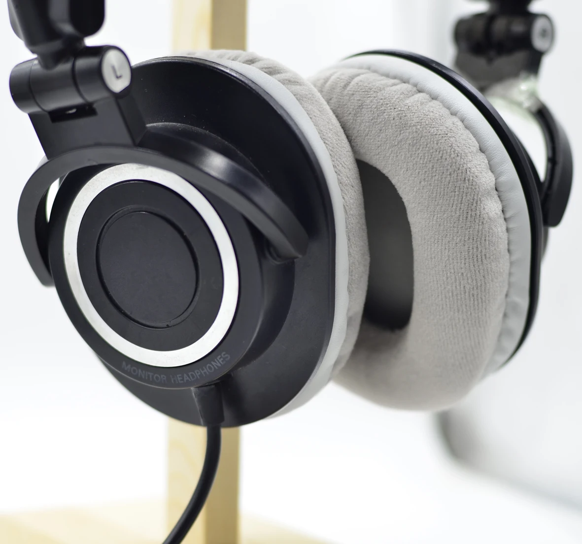Фото Новые бархатные велюровые амбушюры OVAL, сменные амбушюры для Audio-Technica ATH-M40 ATH-M50 M50X M30 M40 M35 SX1 M50 M50S №3