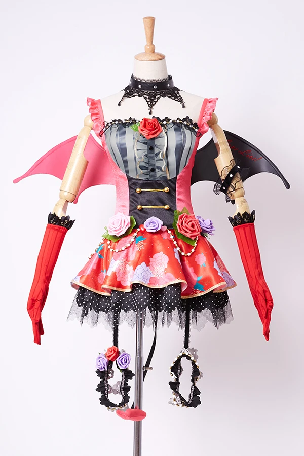 LoveLive Косплей новый SR Maki Nishikino косплей костюм маленький Дьявол трансформированная