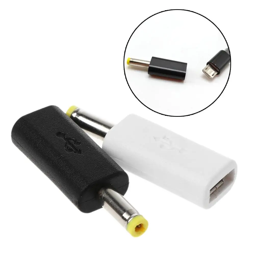 Micro USB Женский к DC 4 0x1 7 мм штекер Jack адаптер конвертер Зарядка для Sony PSP и многое