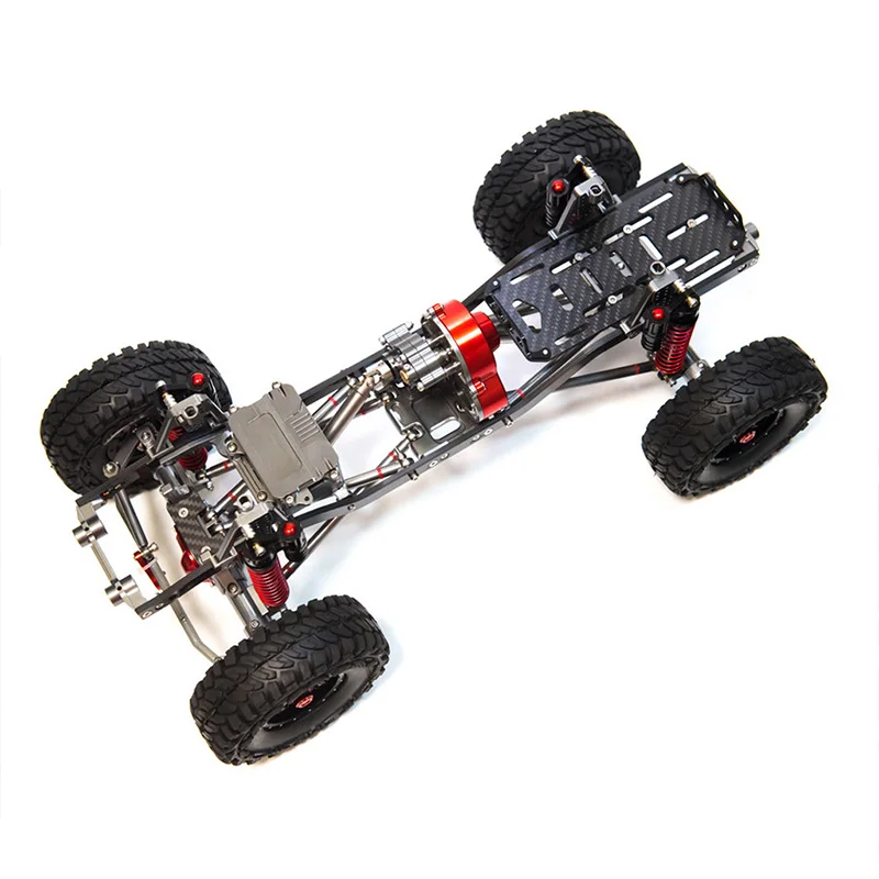 Набор рамок для автомобиля RC 1/10 CNC TRX4 SCX10 осевой Гусеничный скалолазающий