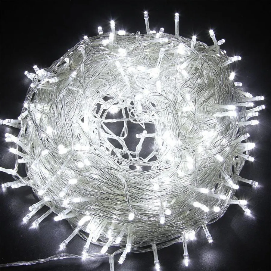 

Waterproof Christmas Fairy Lights 20M 30M 50M 100M Led String Lights 8 Modes Garlands for Wedding Party Outdoor Holiday Lighting