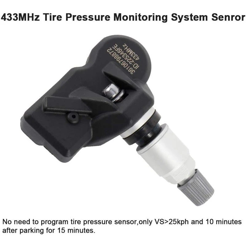 4 шт. автоматически распознаваемая система контроля давления в шинах TPMS для BMW 5 6 7