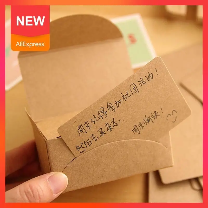 100 шт./компл. красочные сделай сам карточки для слов заметок Подарочные крафт