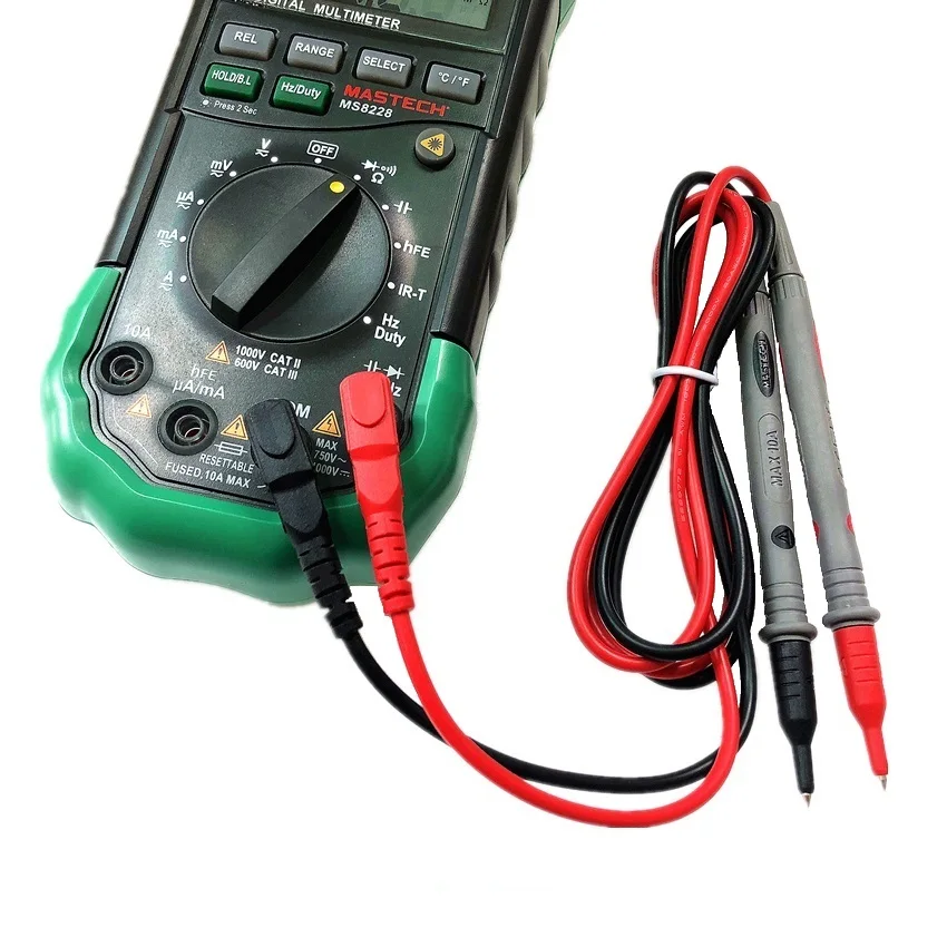 MASTECH MS8228 Автоматический диапазон 4000 отсчетов Цифровой мультиметр многофункциональный инфракрасный термометр экологический гигрометр метр