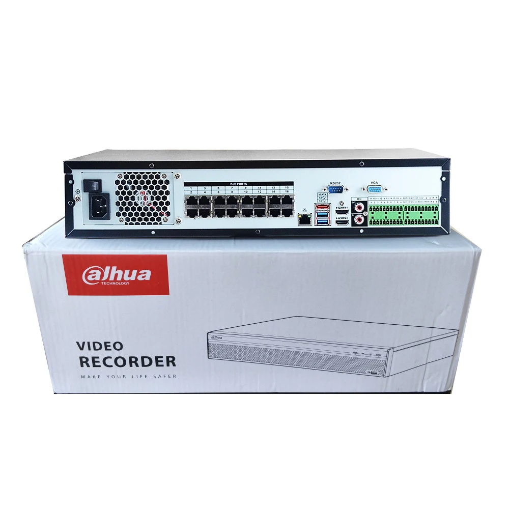 Сетевой видеорегистратор DAHUA NVR POE с 16 usb портами|Видеорегистратор для