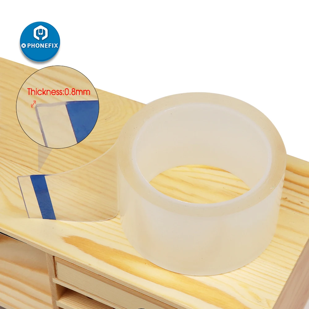 

Transparent Tape Nano Tape Kitchen Sink Waterproof Mildew Strong Self-adhesive Bathroom Stoves Toilets Gap Strip Pool Water Seal