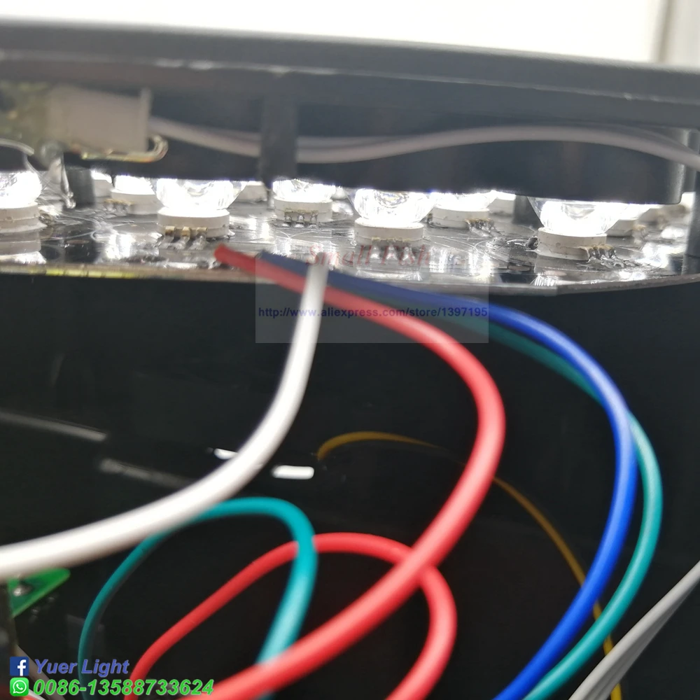 Светодиодный Par Светильник s 36x3 Вт DJ светодиодный RGBW Par Светильник s RGB моющийся диско-светильник DMX контроллер эффект для малого Paty KTV сценический светильник ing